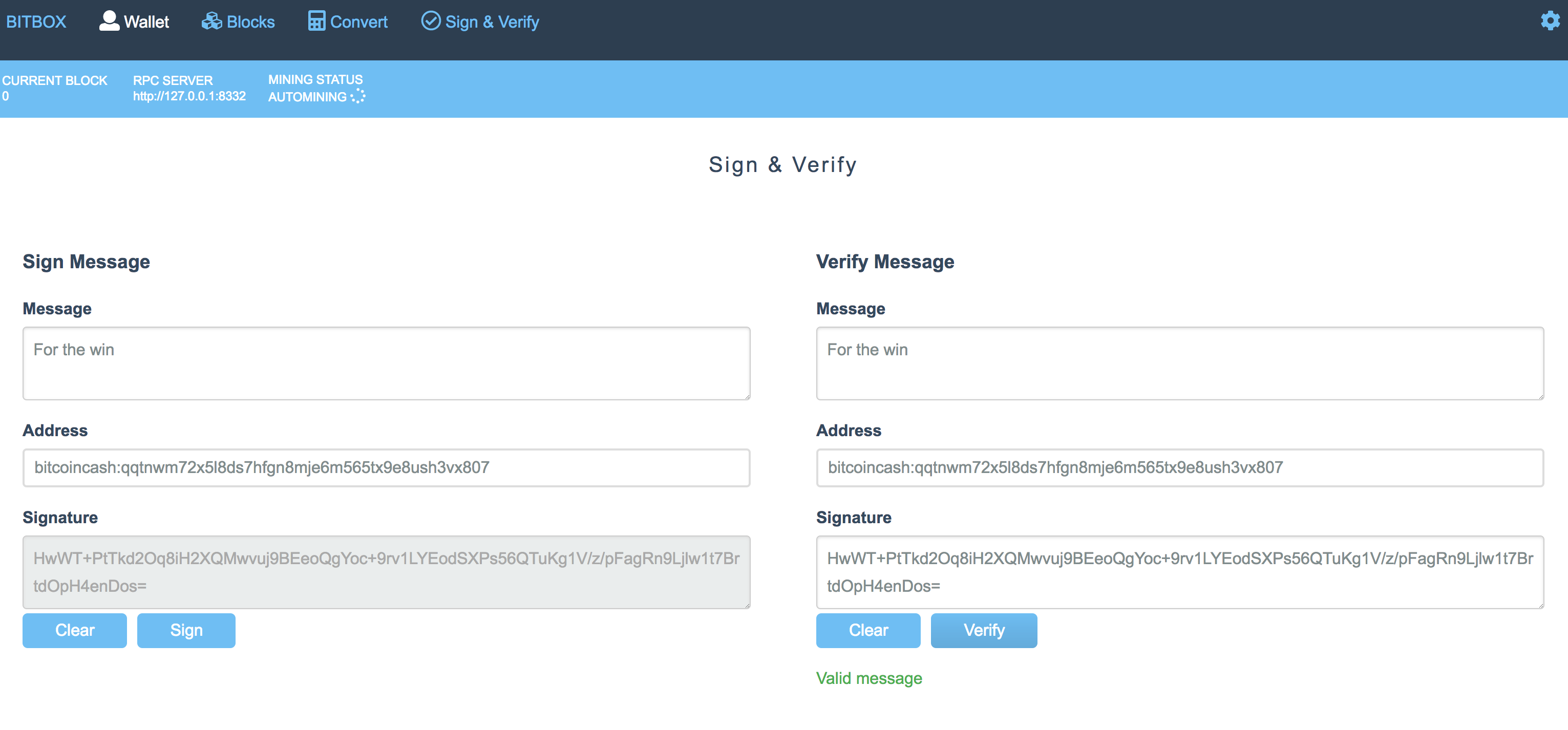 Sign Verify Bitblog - 